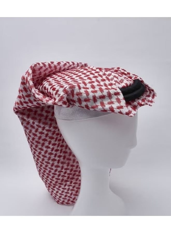 شماغ وعقال جاهز ولادي-أحمر - Image 2